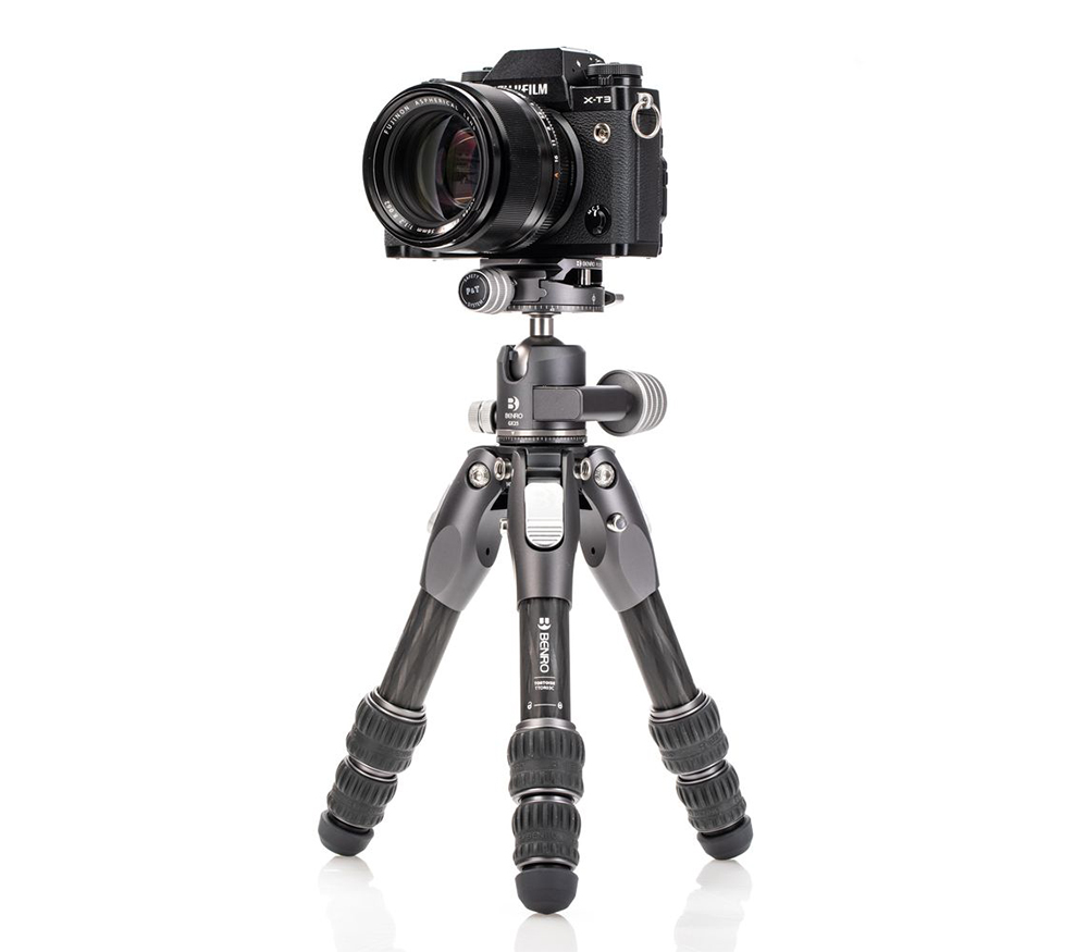 Штатив Benro Tortoise TTOR03C с головой GX25, цанговые замки, карбон