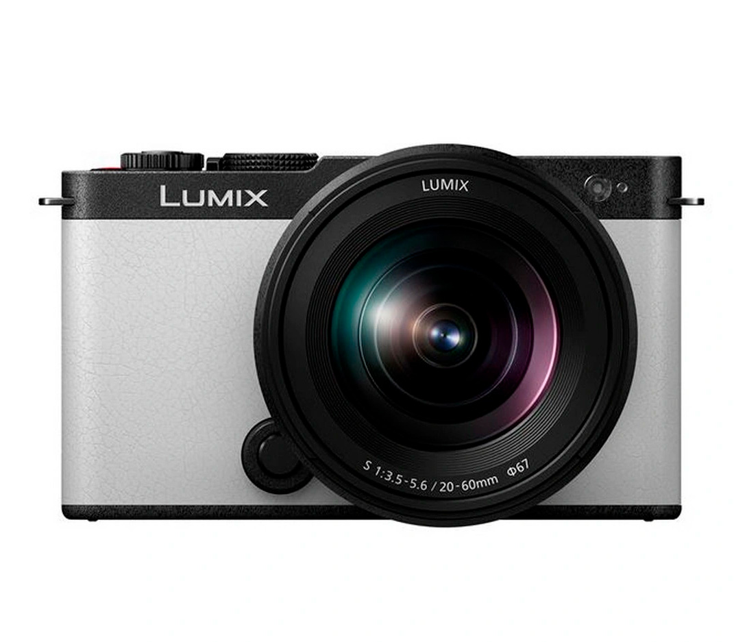 Беззеркальный фотоаппарат Panasonic Lumix S9 Kit 20-60mm белый, английское меню