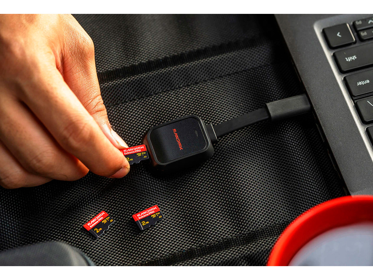 Карта памяти SanDisk MicroSDXC 128GB Extreme PRO UHS-I V30 A2 250/120 МБ/с