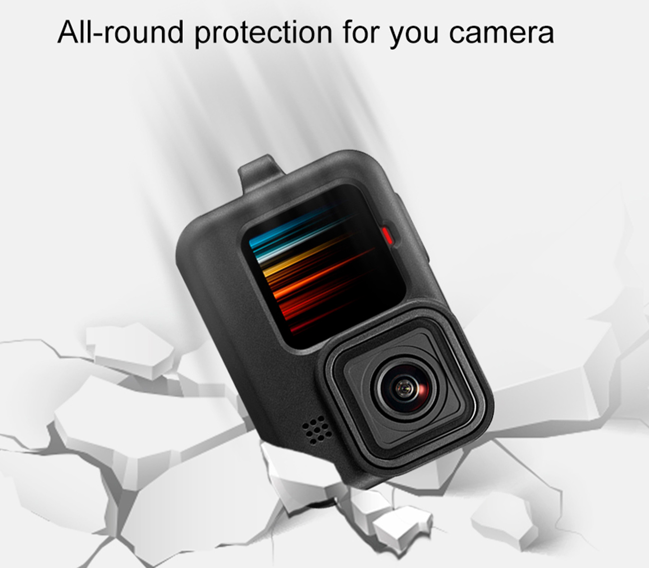 Защитный чехол Puluz PU540B для GoPro Hero 9 / 10 / 11 / 12, черный