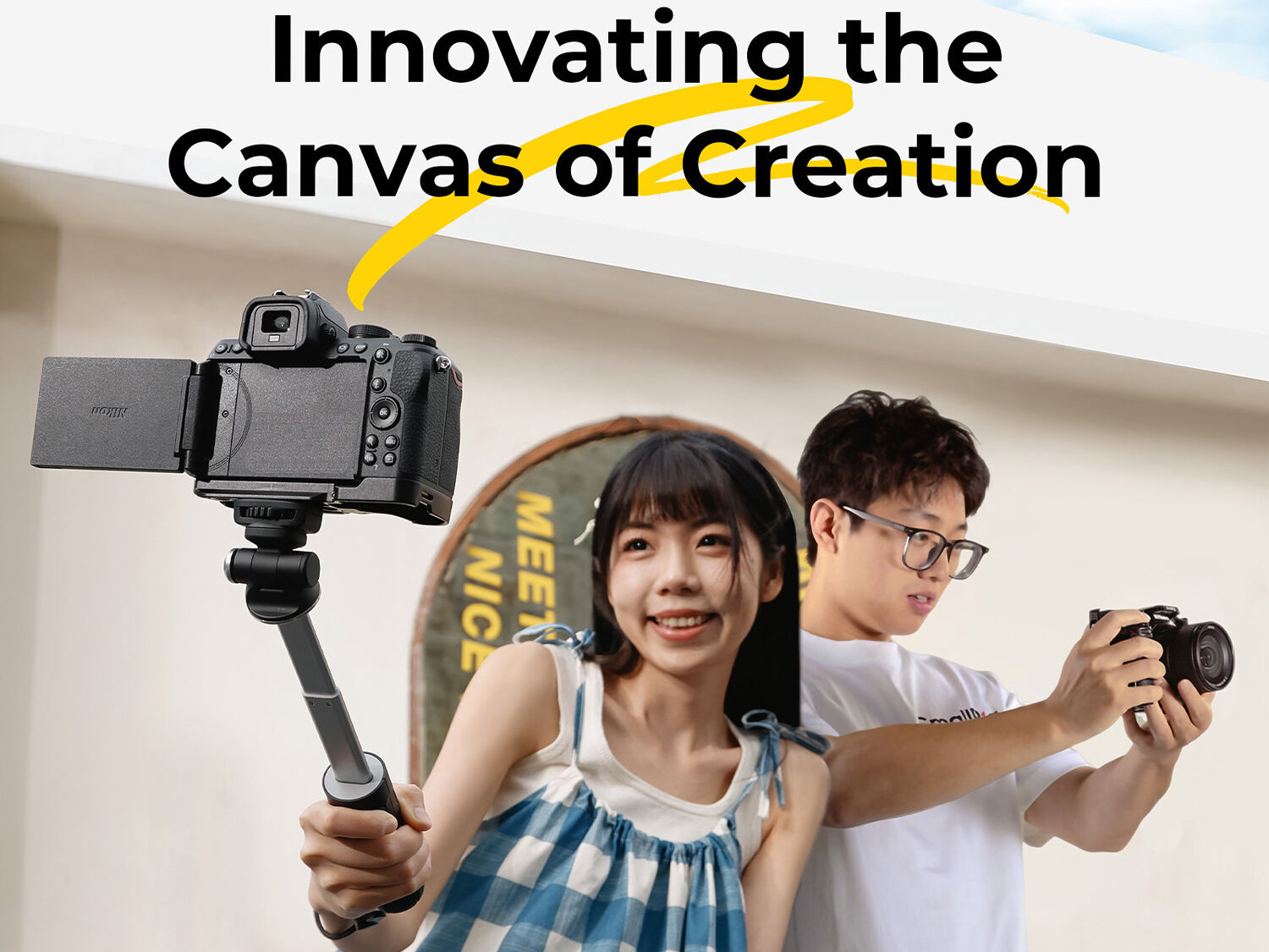 Штатив-монопод SmallRig 4551 с пультом ДУ для камер Canon, Nikon, Sony
