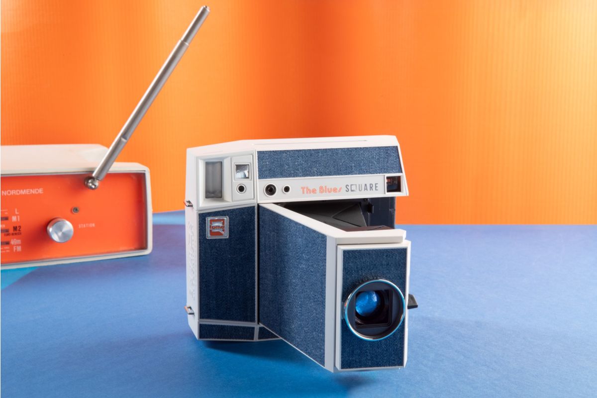 Фотоаппарат моментальной печати Lomography LOMO'Instant Square Glass The Blues Edition