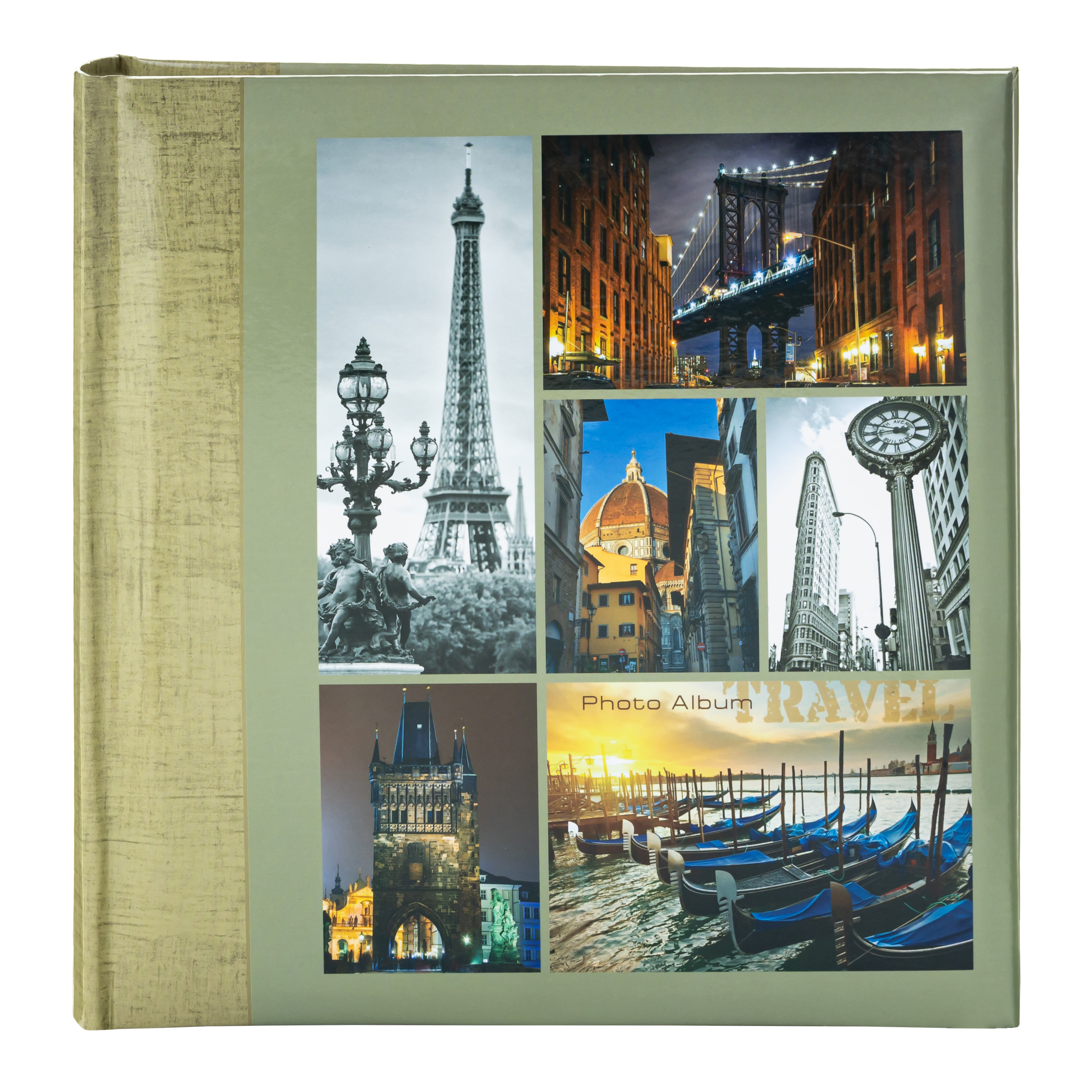 Фотоальбом Fotografia 10x15 см 200 фото, книжный переплет, «Путешествие», FA-BBM200-405