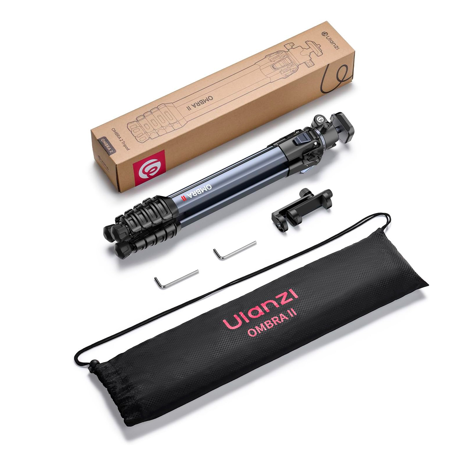 Штатив Ulanzi OMBRA II YING Tripod Black, черный (T156)