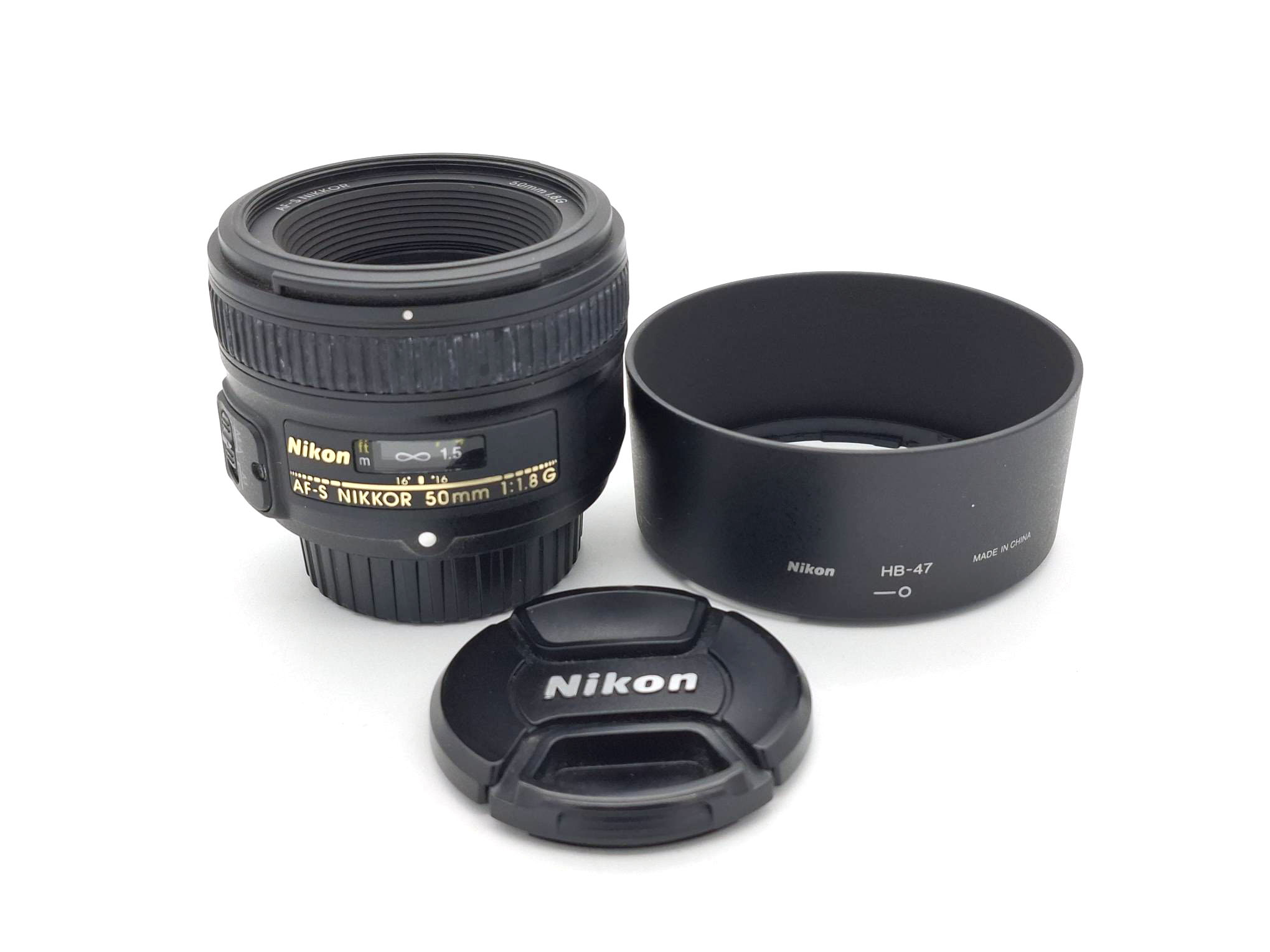 Объектив Nikon AF-S 50mm f/1.8G (состояние 5-) (б/у)