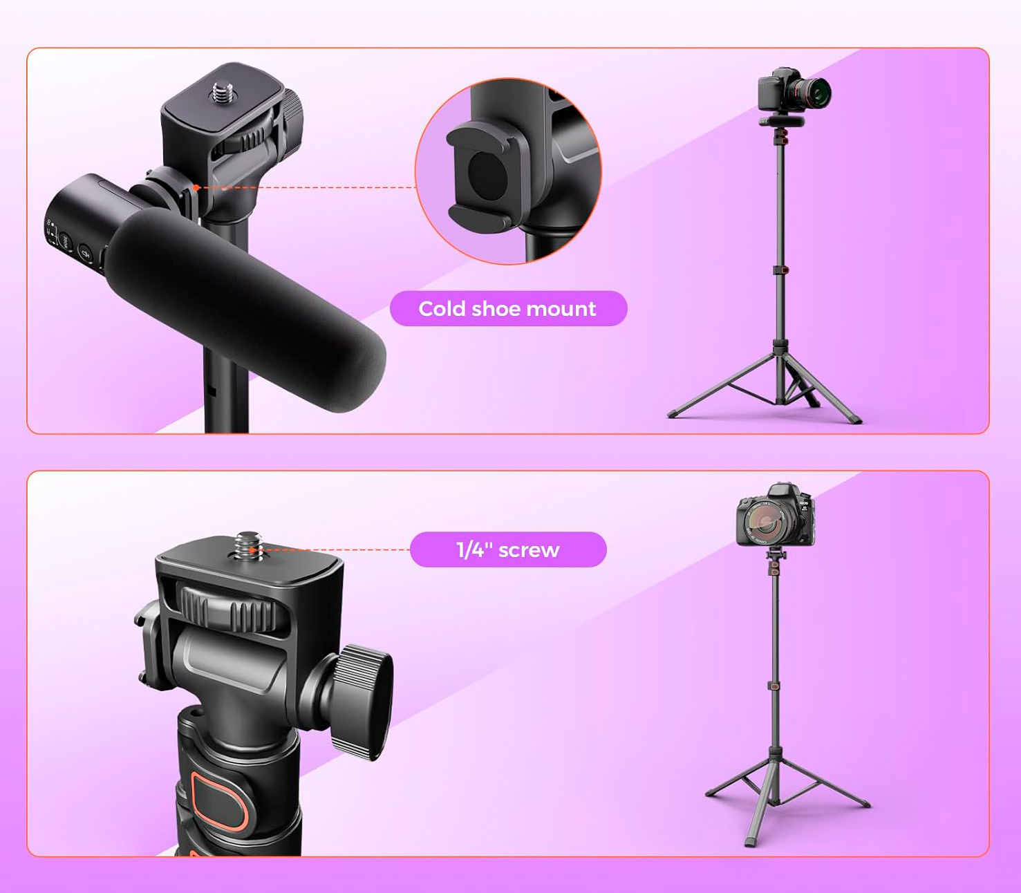 Стойка Nearity NearStream CZT02, 50 - 160 см, до 3 кг