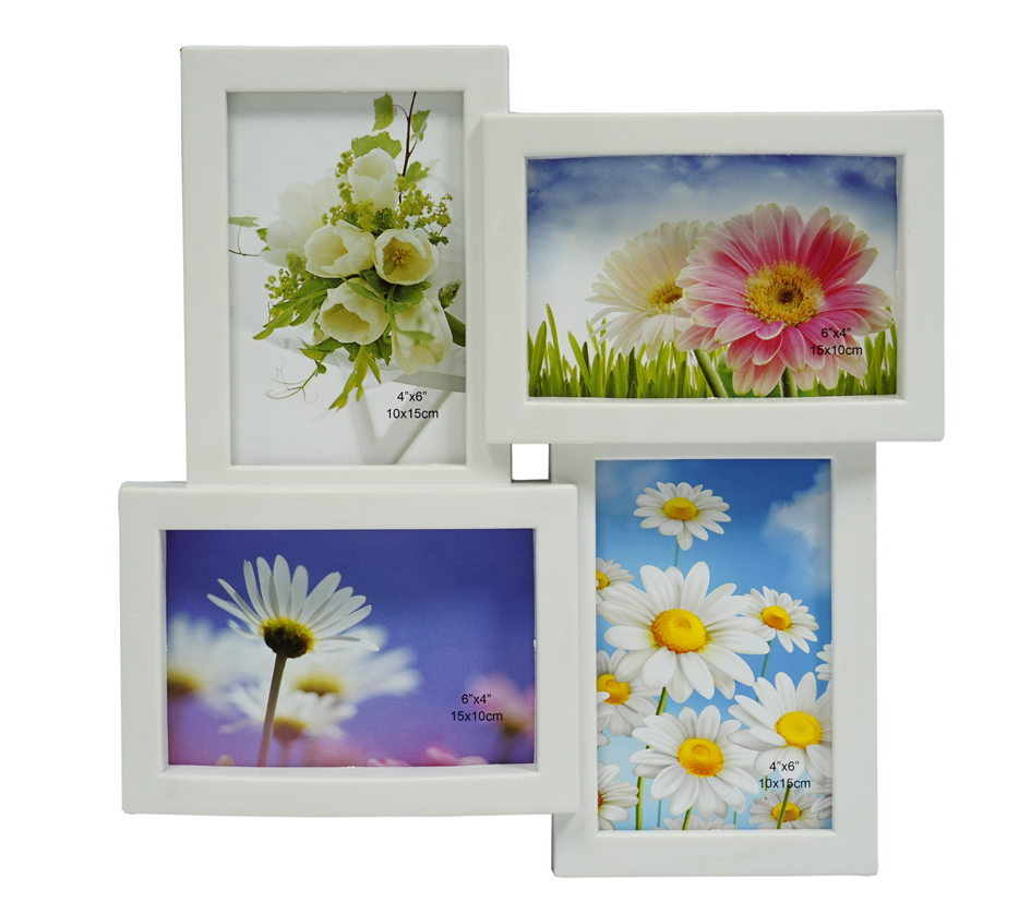 Мультирамка Fotografia на 4 фото 10х15см (FFC-1003) белый