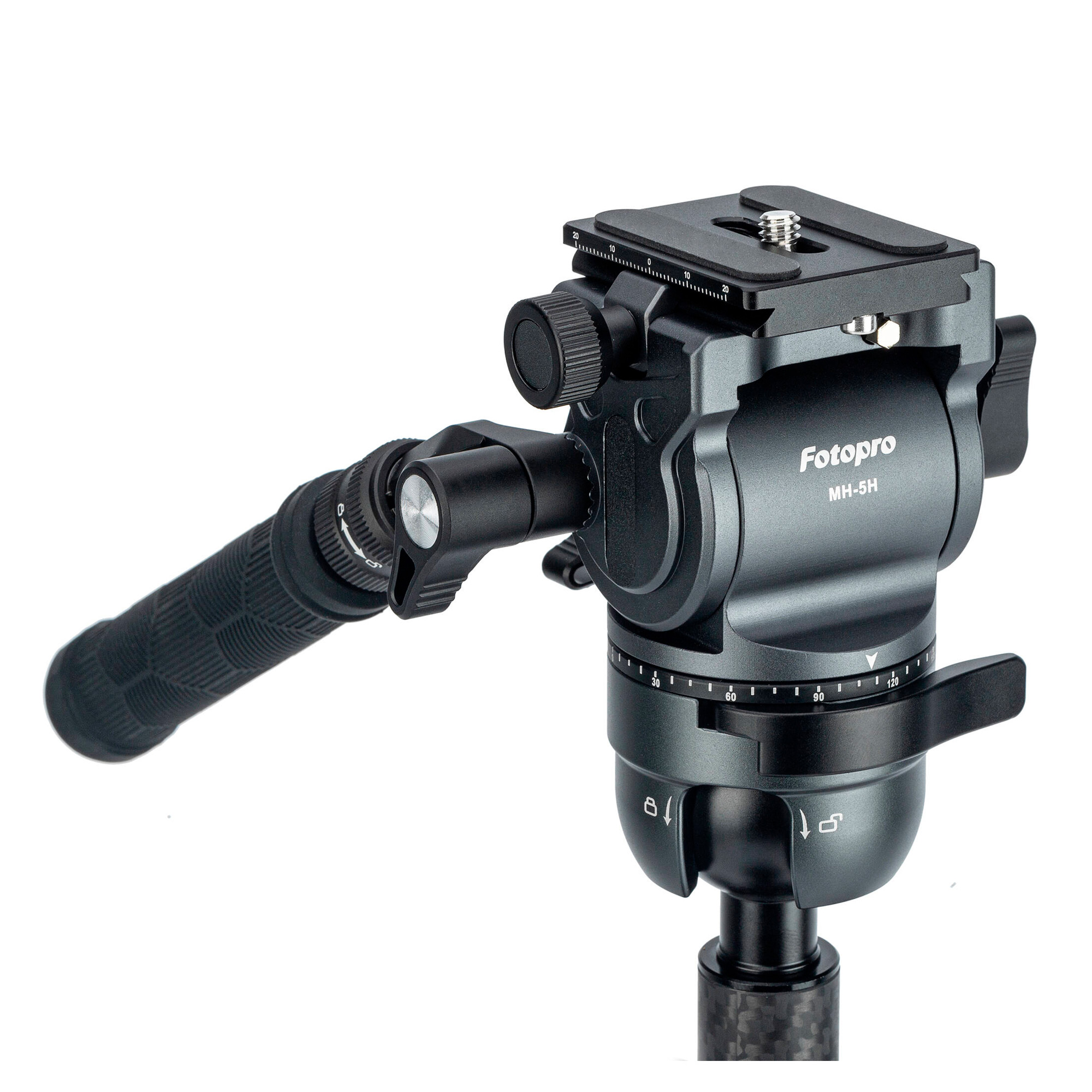 Штатив Fotopro X-Airfly Max Video, карбон, серый