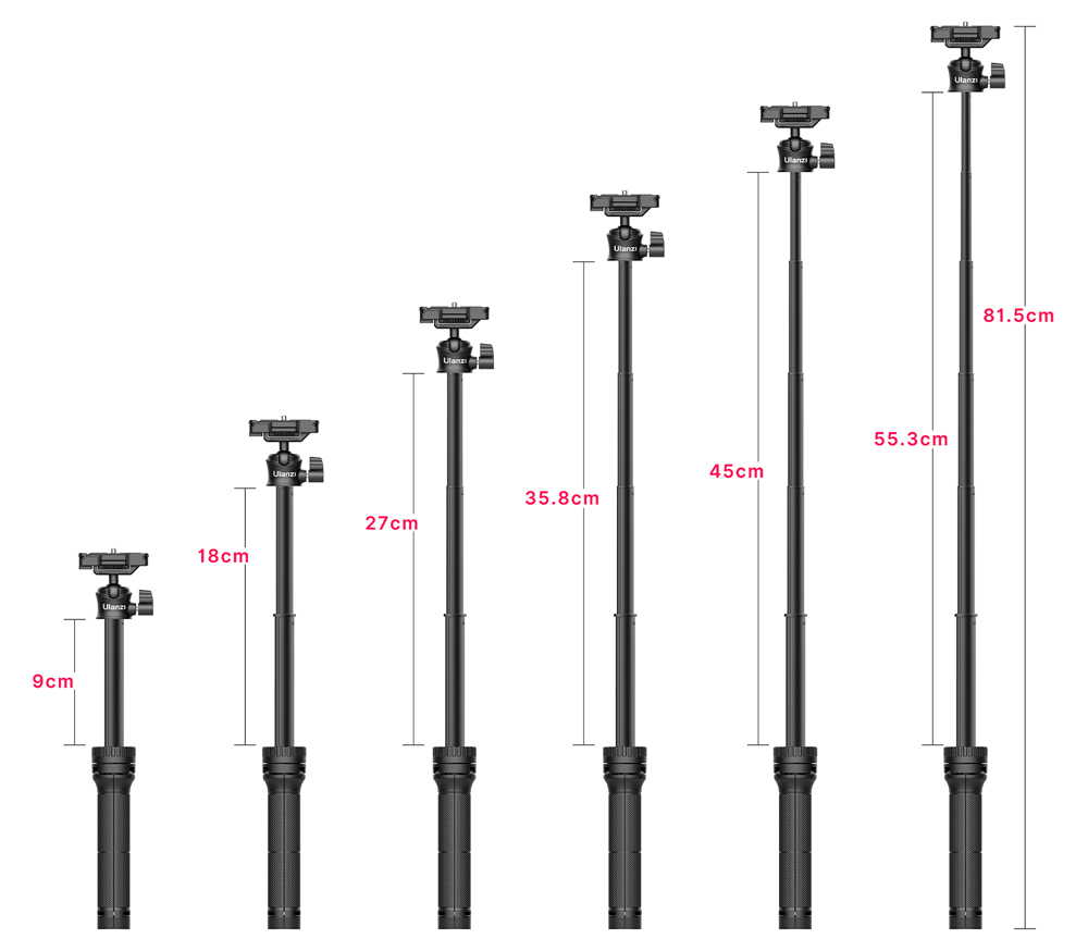 Мини-штатив Ulanzi MT-34 Multi-functional Extendable Tripod