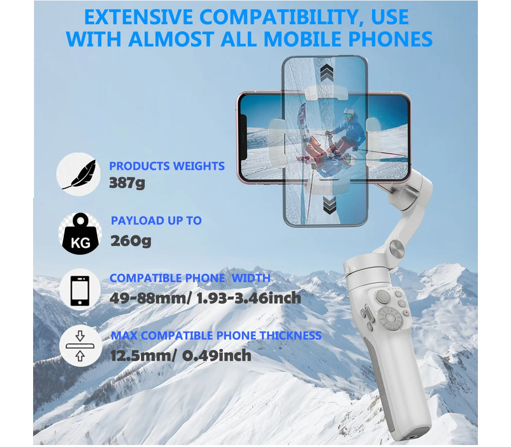 Стабилизатор FeiyuTech Vimble 3, электронный, для смартфона