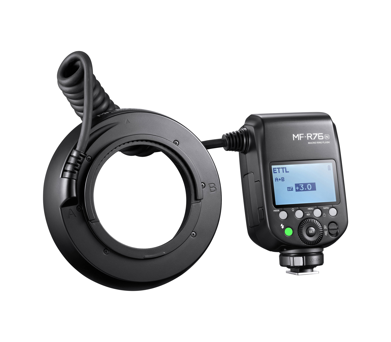 Кольцевая вспышка Godox MF-R76N TTL для Nikon