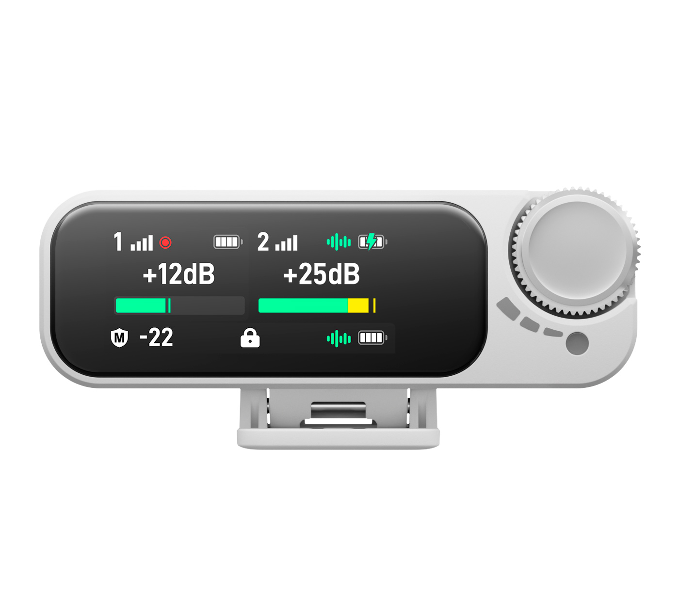 Беспроводная система Saramonic Ultra 02, 2TX + RX, 3.5мм / USB-C / Lightning, белая