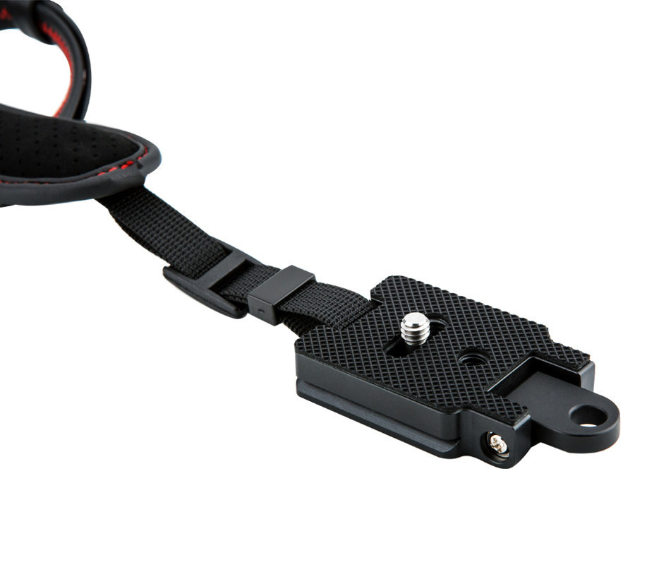 Ремень JJC HS-PRO1M Red, кистевой, с площадкой Arca-Swiss, красный