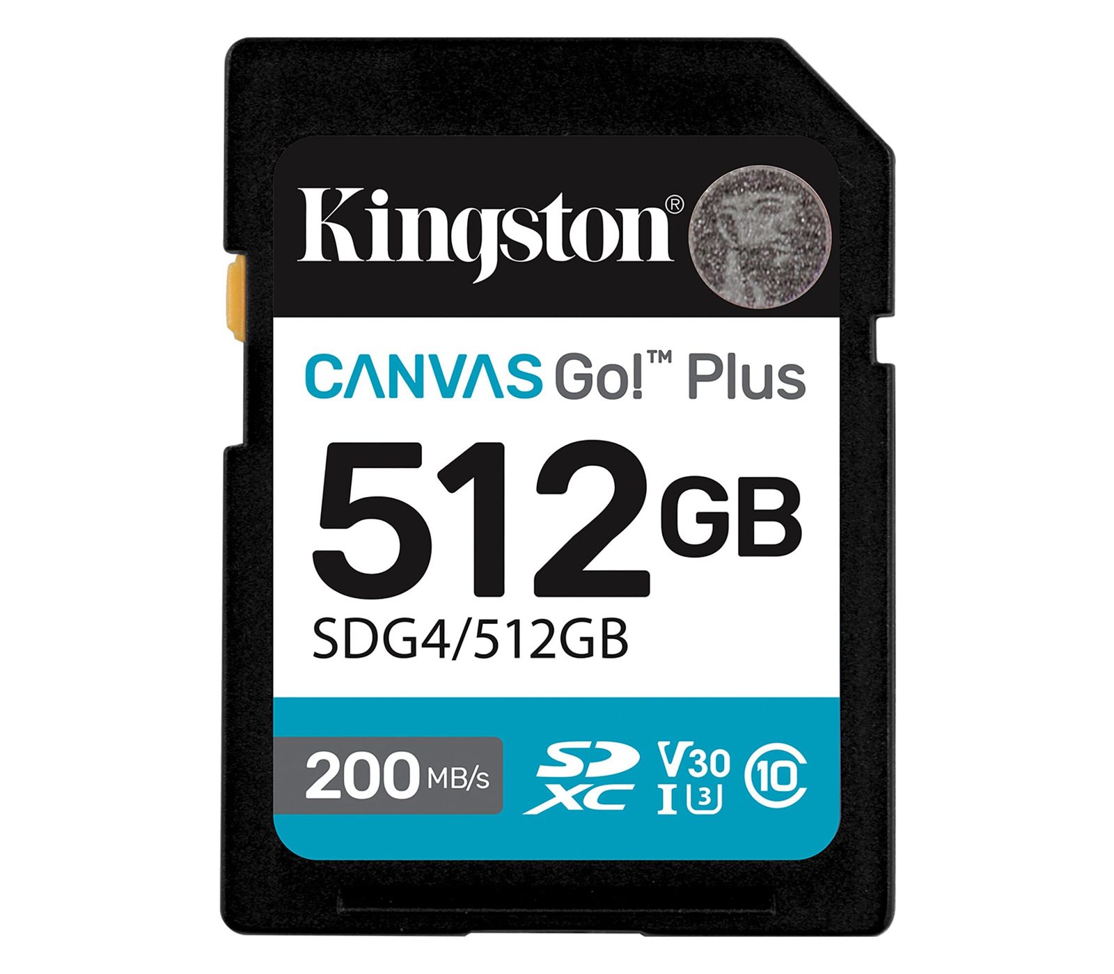 Карта памяти Kingston SDXC 512GB Canvas Go! Plus G4 UHS-I U3 V30 160/200Mb/s (уцененный)