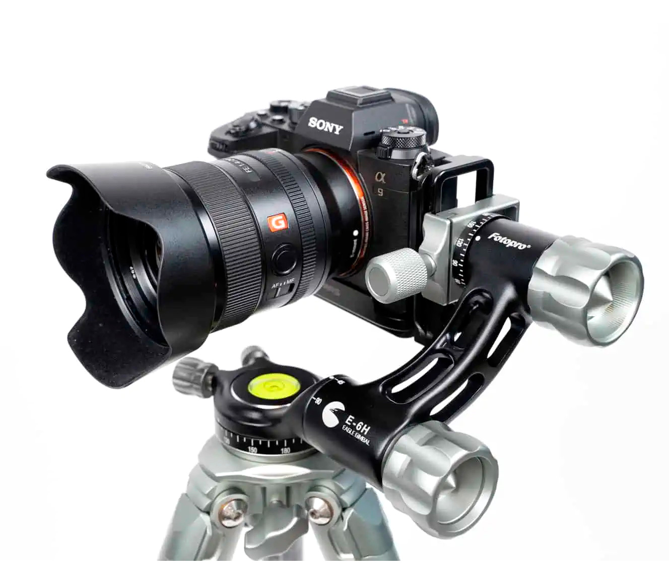 Штативная голова Fotopro E-6H, карданная, до 10 кг