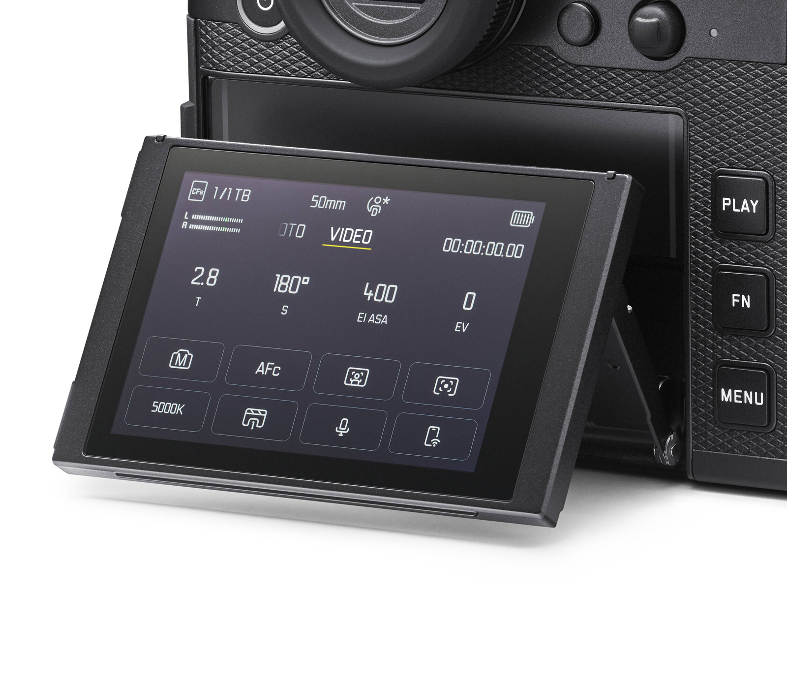 Беззеркальный фотоаппарат Leica SL3-S Body, черный (ROW)