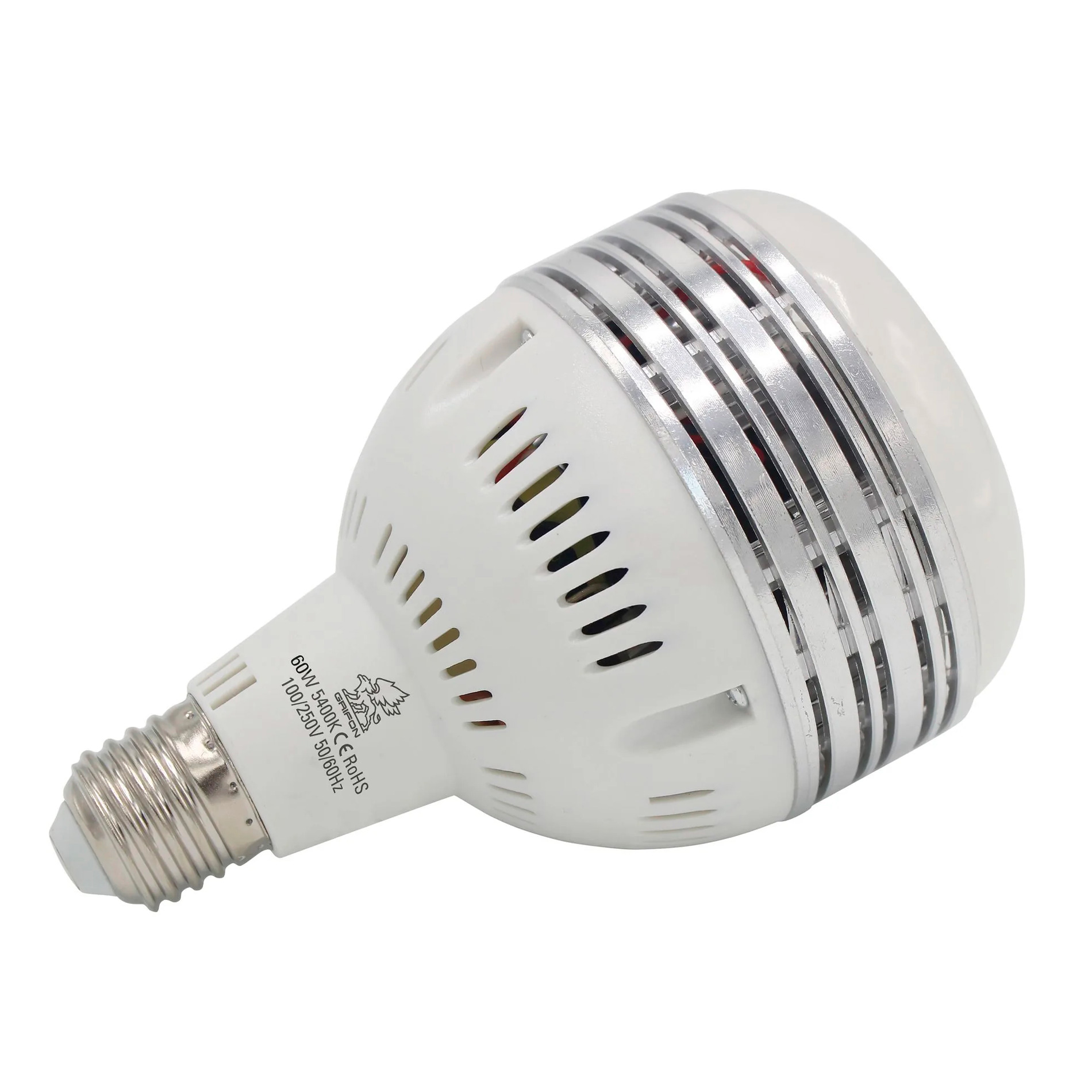 Лампочка Grifon LED LFV-Q60W, светодиодная, Е27, 5400К, 60 Вт