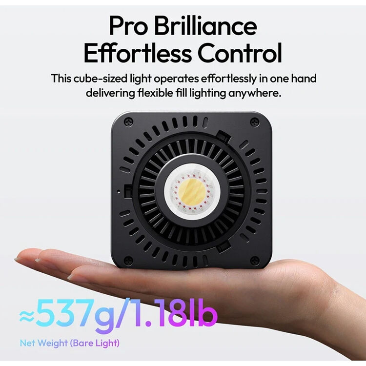 Осветитель Ulanzi C60RGB Video Light, светодиодный, 60 Вт, RGB, Mini Bowens