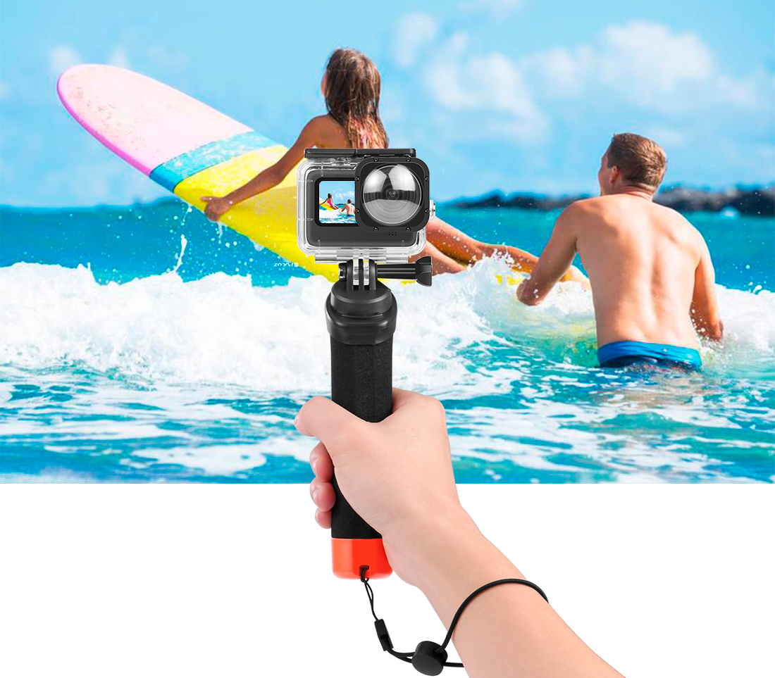 Рукоятка-поплавок Puluz PU561E Floating Hand Grip with Quick Release, с площадкой