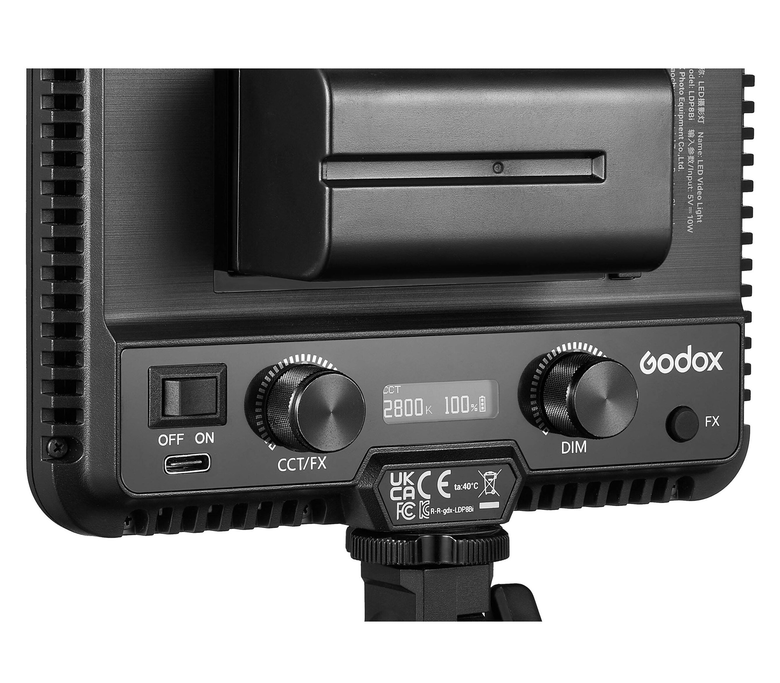 Осветитель Godox LDP8Bi, светодиодный, 2800-6500К, 10 Вт