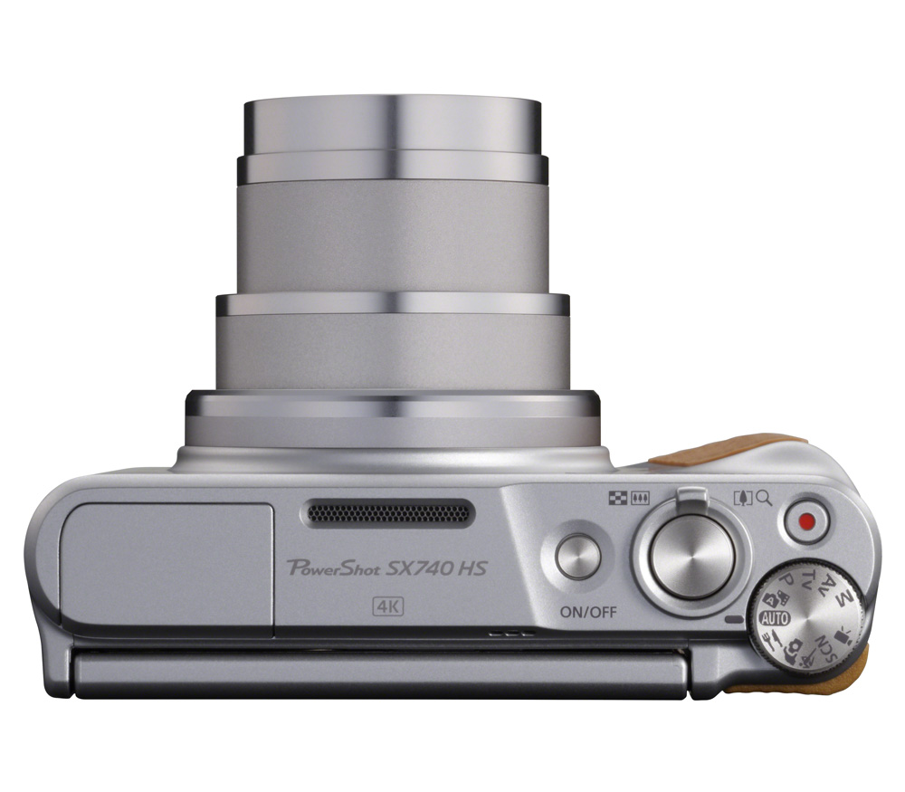Компактный фотоаппарат Canon PowerShot SX740 HS, серебристый