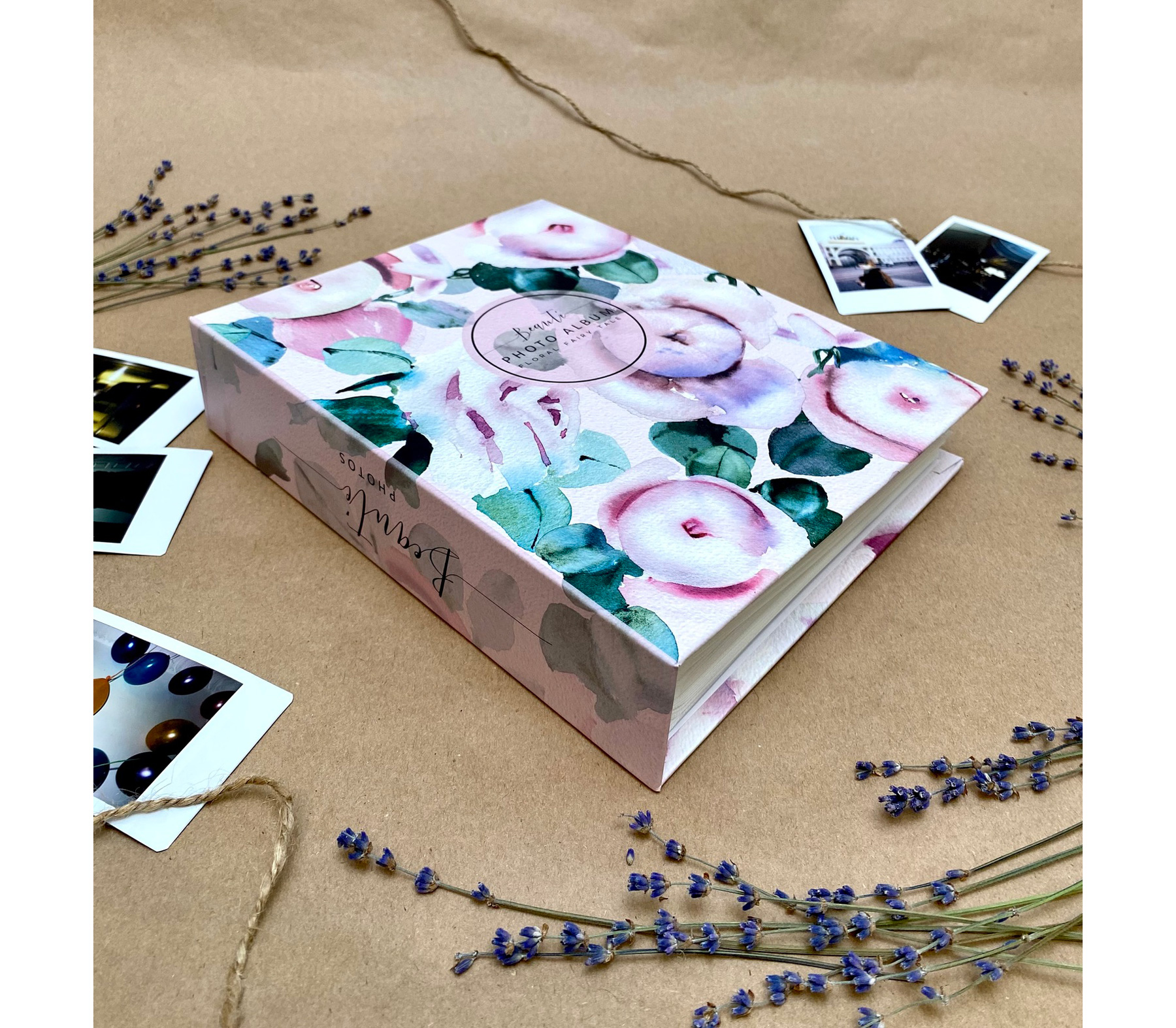 Фотоальбом Полином 10х15 см 200 фото, Flora Art - Розы