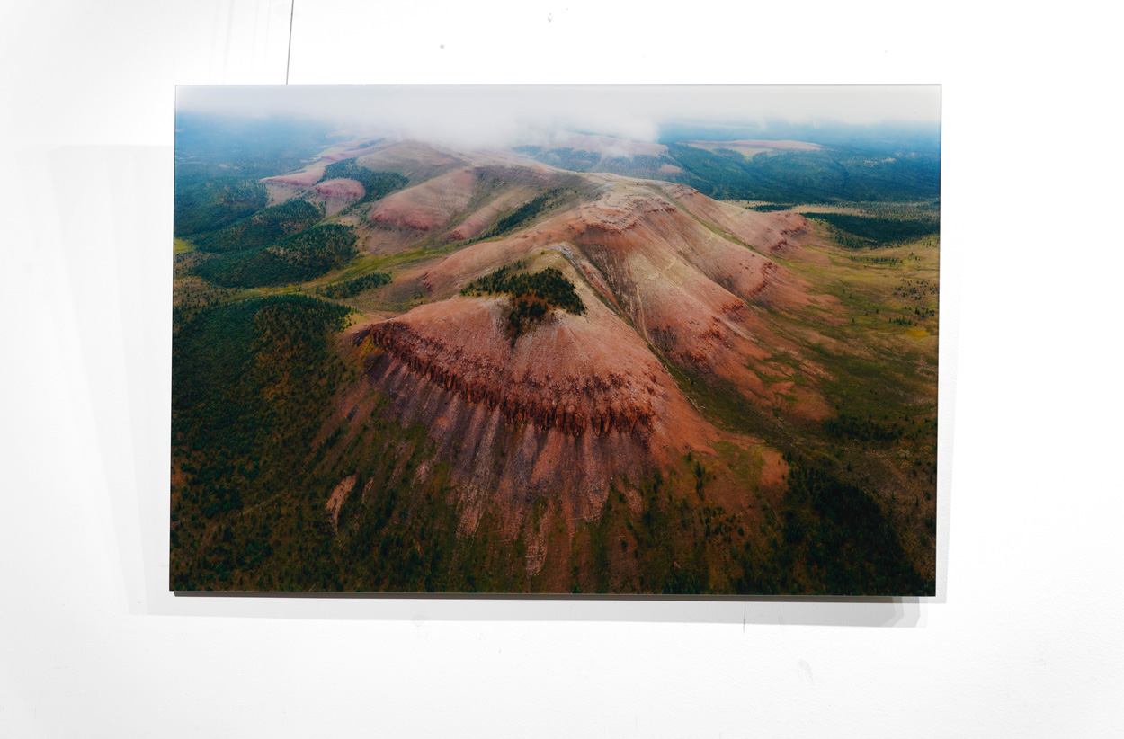 Фотография Плато Кыстык, пластификация 60х90 см