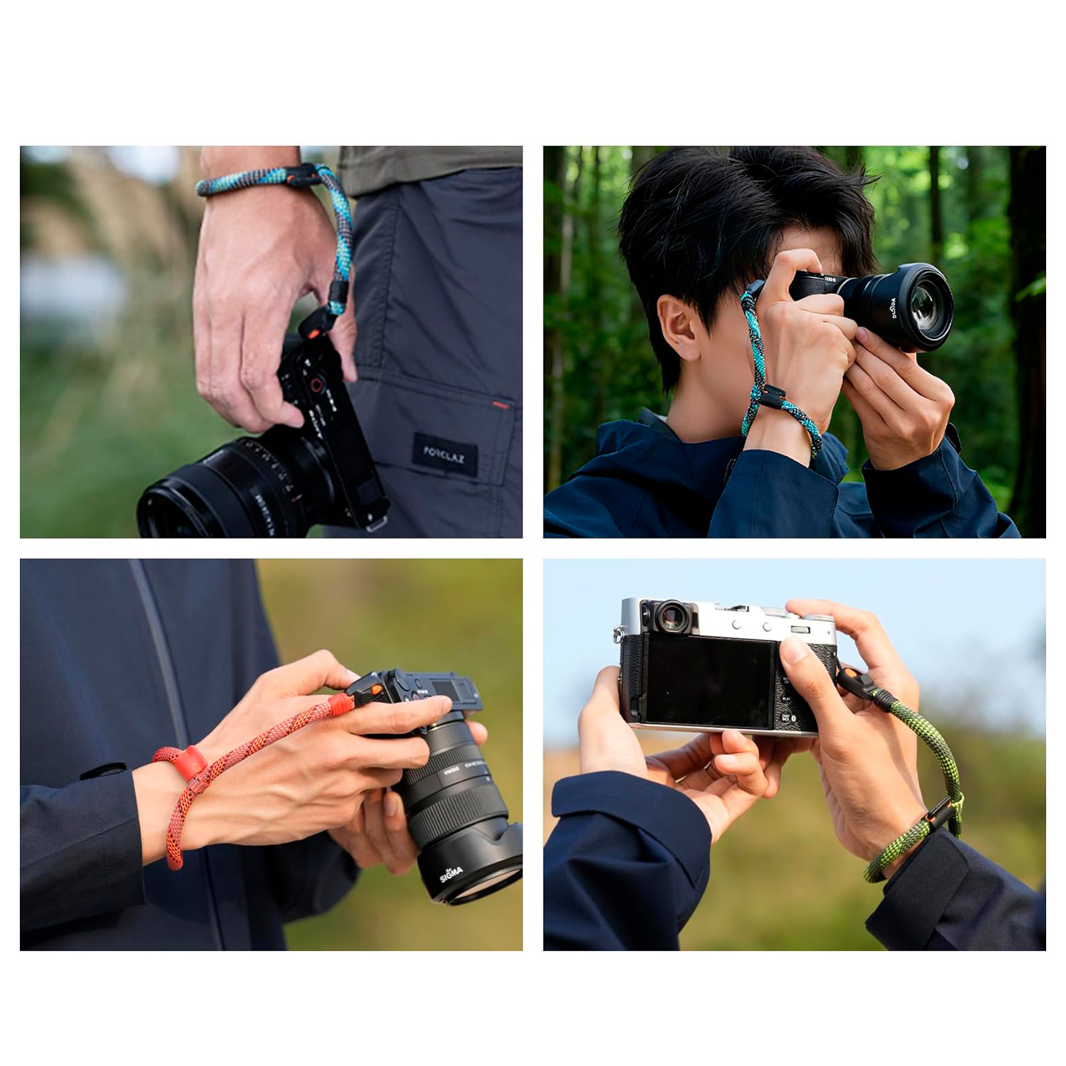 Наручный ремень PGYTECH Camera Wrist Strap Slim Outdoor, цвет Wilderness Green