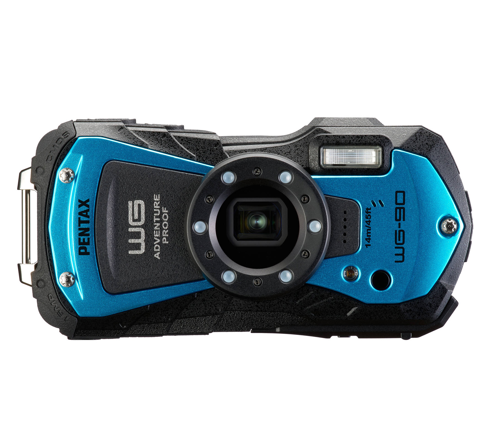 Компактный фотоаппарат Pentax WG-90, синий