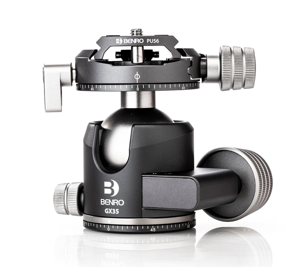 Штатив Benro Tortoise TTOR34C с головой GX35, цанговые замки, карбон