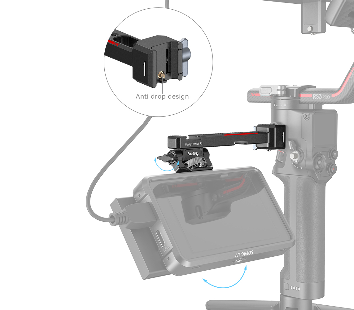 Держатель монитора SmallRig 3026B для DJI RS 2 / RSC 2