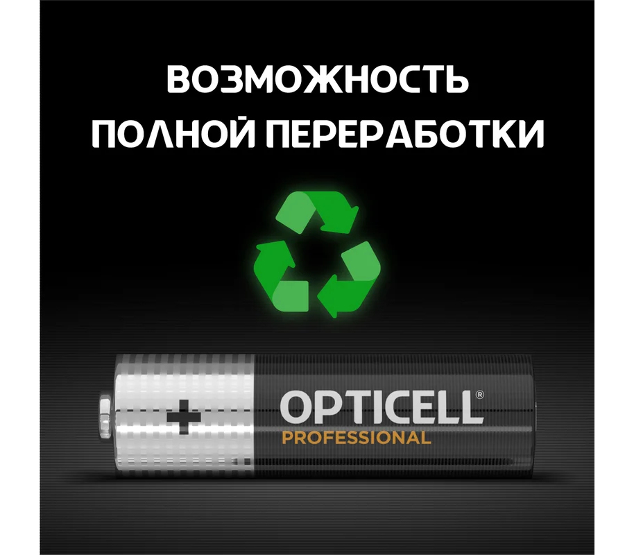 Батарейки Opticell AA Professional, 12 шт.