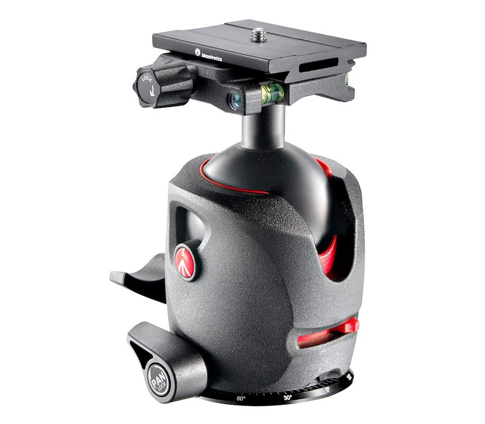 Штативная головка Manfrotto MH057M0-Q6, шаровая, площадка MSQ6PL, до 15 кг