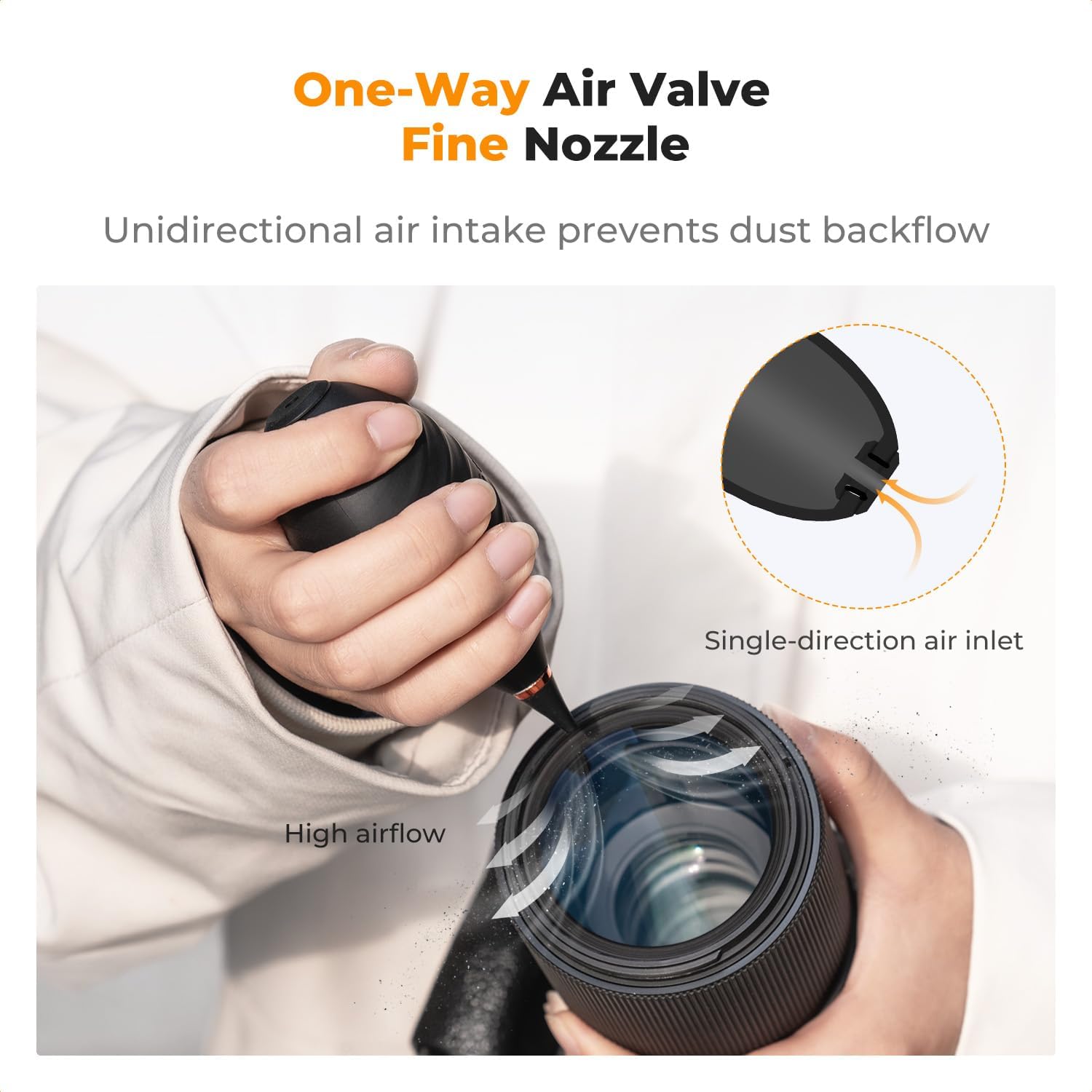 Воздушная груша K&F Concept KF08.089 Mini Air Blower, черная