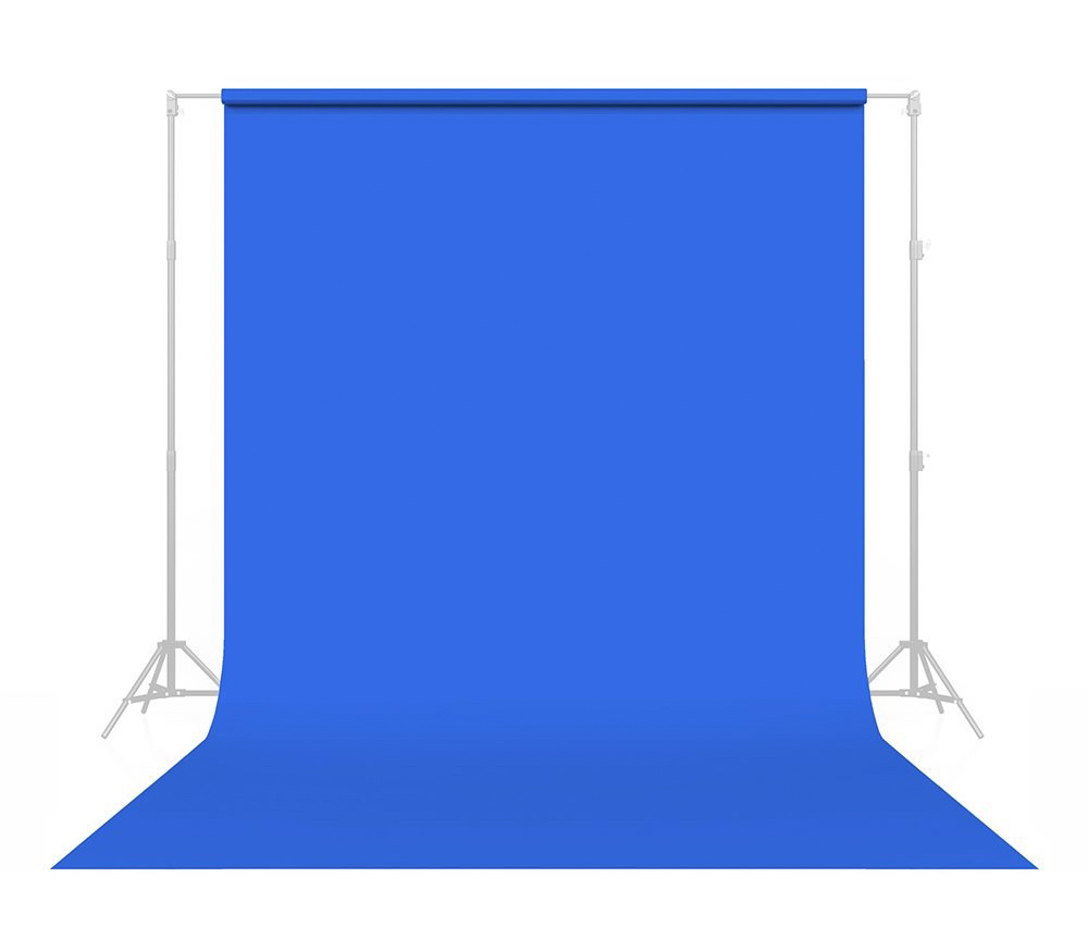 Фон Savage SA 58-12 Studio Blue, бумажный, 2.72x11 м, синий хромакей