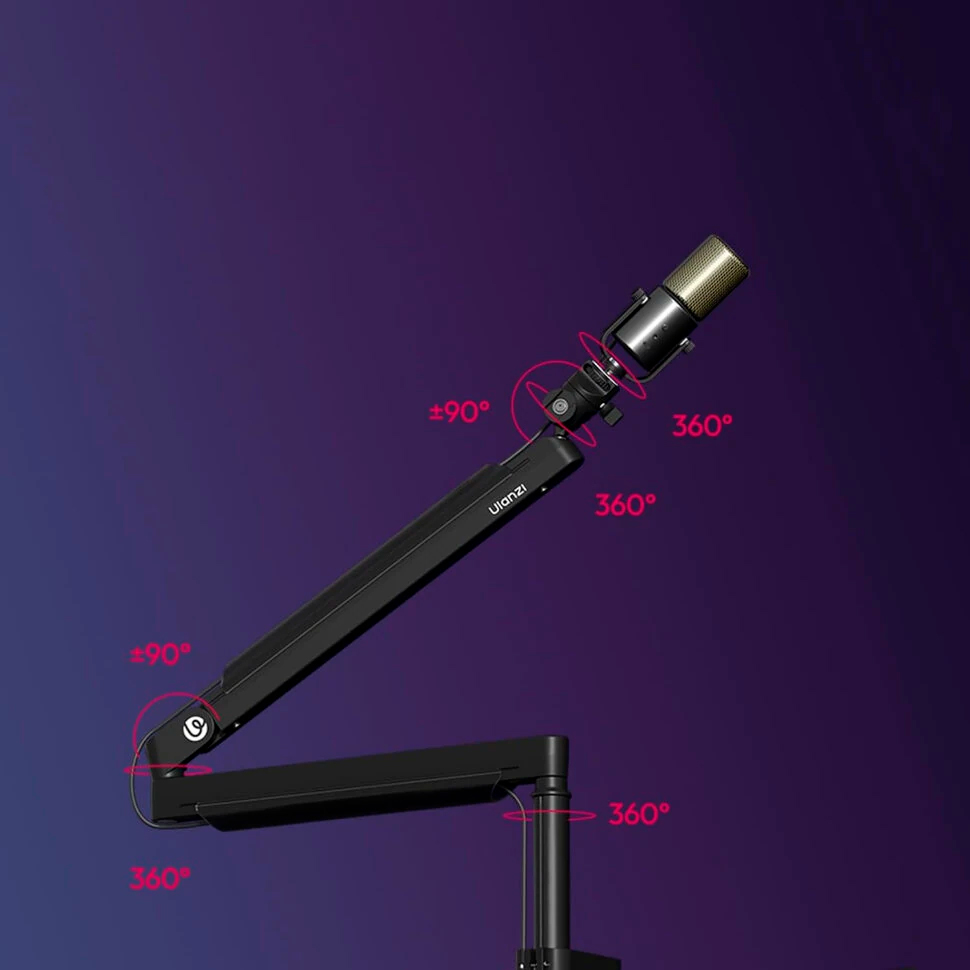 Держатель микрофона Ulanzi ZJ05 Lift Microphone Stand