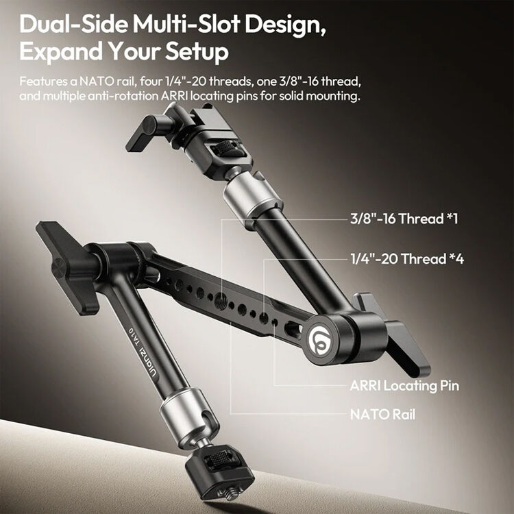 Шарнирный кронштейн Ulanzi TA10 3-Section Magic Articulating Arm, до 2 кг