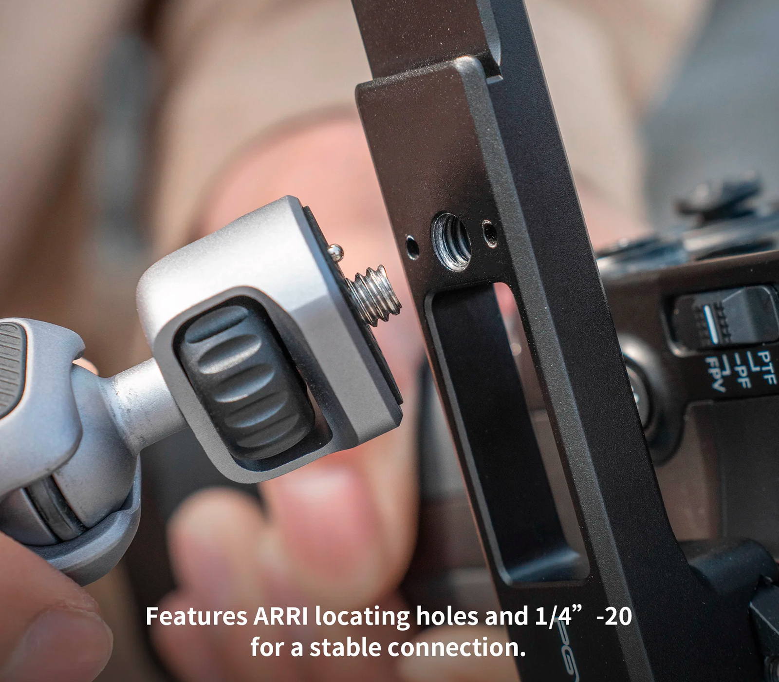 Ручка PGYTECH Handgrip Mount Регулируемая рукоятка для стабилизаторов DJI