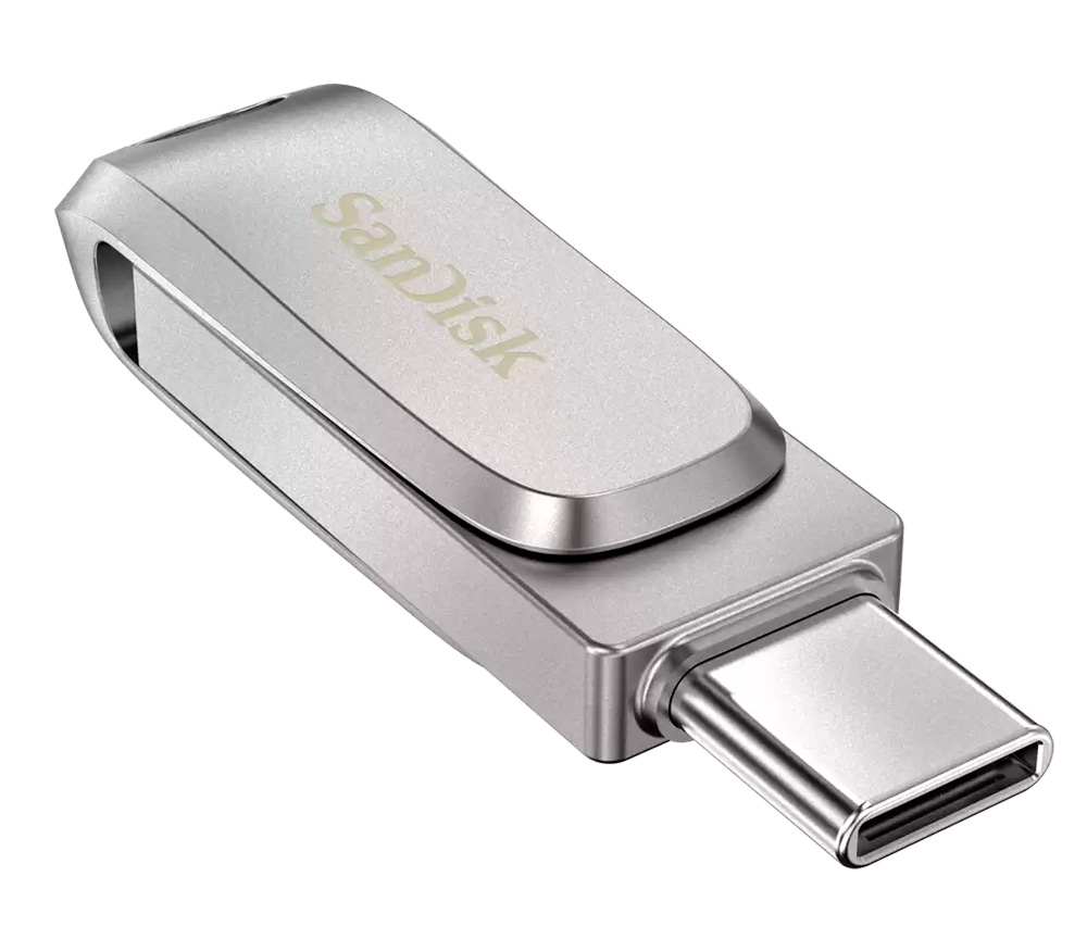 Накопитель SanDisk USB 3.1 Type-C Flash 128GB Ultra Dual Drive Luxe