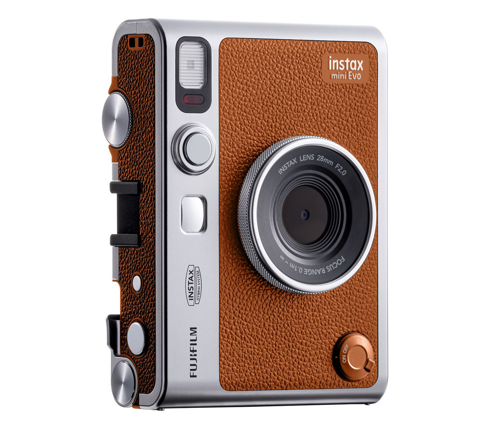 Фотоаппарат моментальной печати Fujifilm Instax Mini EVO, коричневый