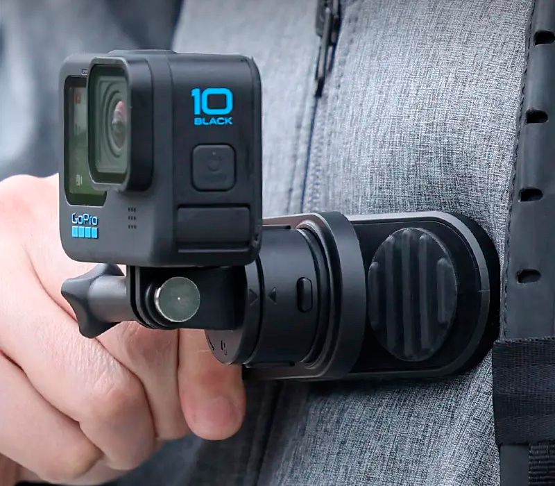 Магнитная клипса Ulanzi Go-Quick II Backpack Strap Clip для экшн-камер