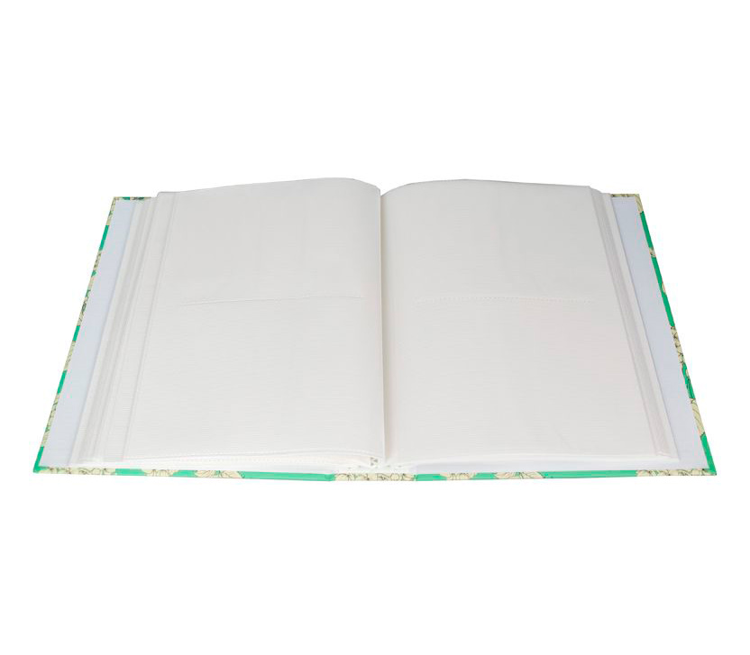 Фотоальбом Мирам 10x15 см 200 фото, цветы, зеленый