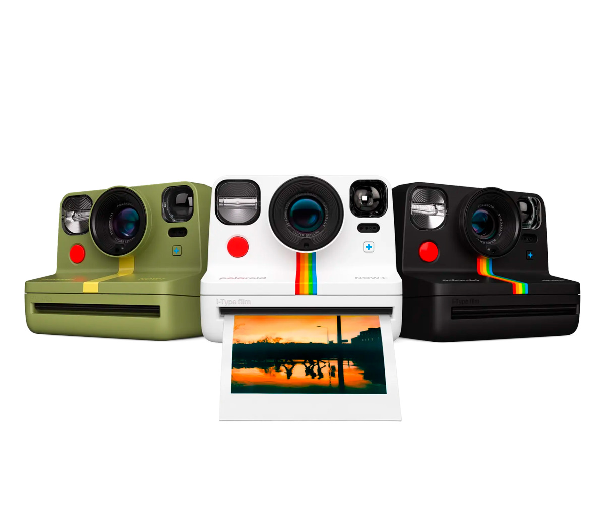 Фотоаппарат моментальной печати Polaroid Now+ Generation 2, зеленый