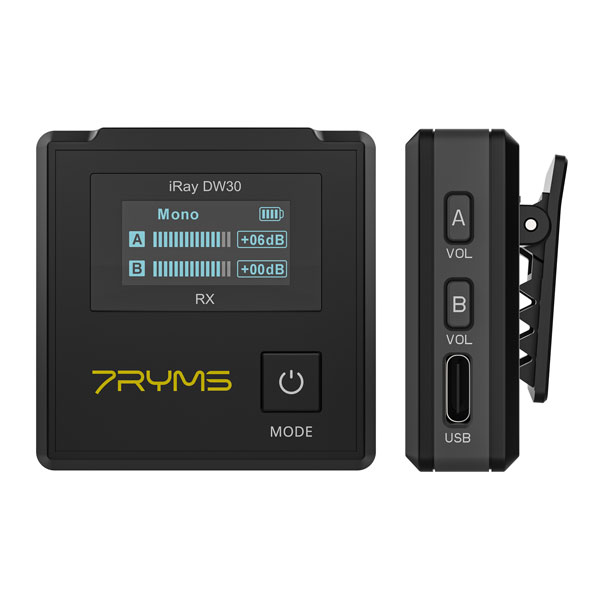 Беспроводная система 7Ryms iRay DW30, 2,4 ГГц со встроенной памятью 8Гб и кейсом