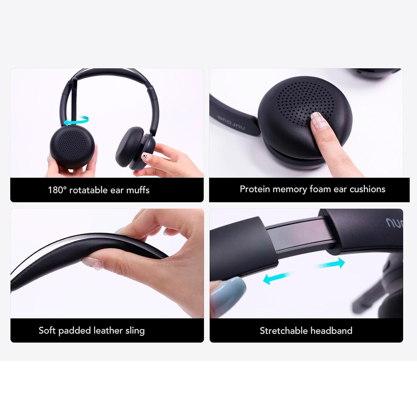 Беспроводная гарнитура Nearity Nuroum HP31D Wireless Business Headset, Bluetooth 5.4, стерео