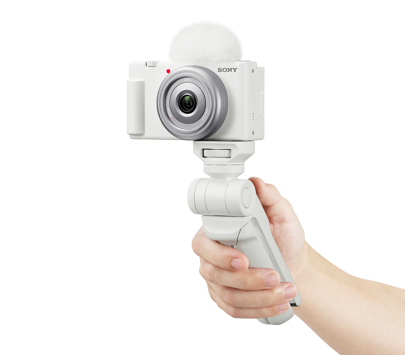 Компактный фотоаппарат Sony ZV-1F, белый