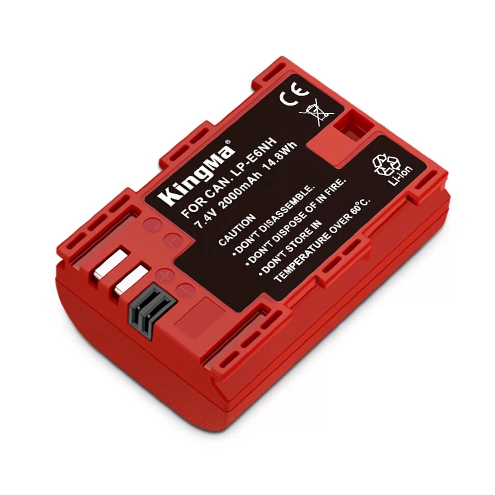 Зарядное устройство Kingma BM058 + 2 аккумулятора LP-E6NH 2000 мАч