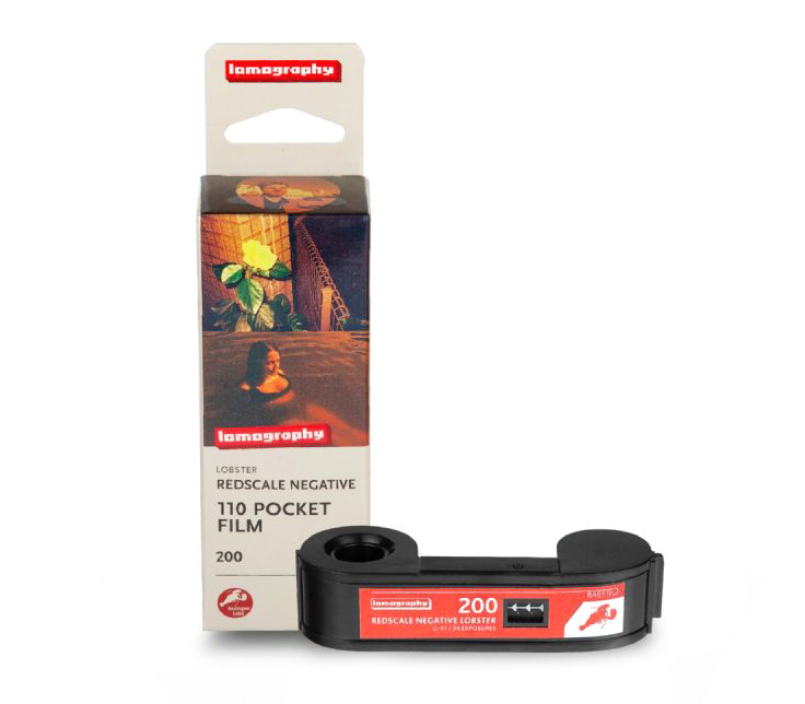 Фотопленка Lomography Lobster Redscale 110 ISO 200, 24 кадра
