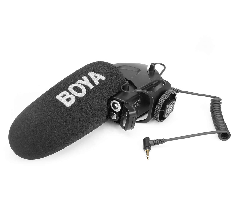 Микрофон Boya BY-BM3030, направленный, моно, 3.5 мм
