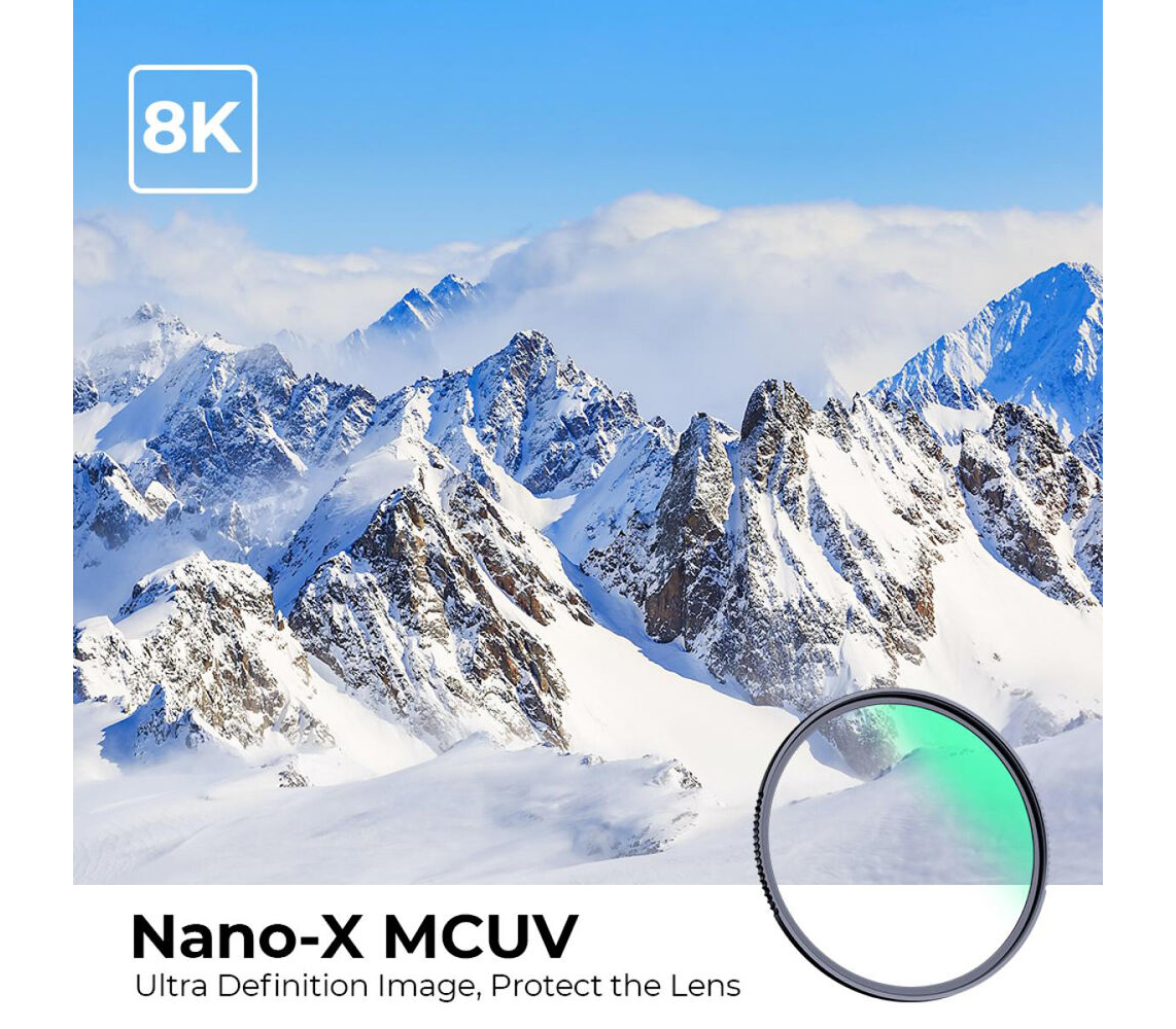 Светофильтр K&F Concept Nano-X B270 MCUV, Green Coated, 82 мм